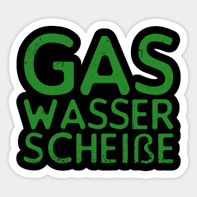 Gas Water Heating Plumber Sticker by QQdesigns